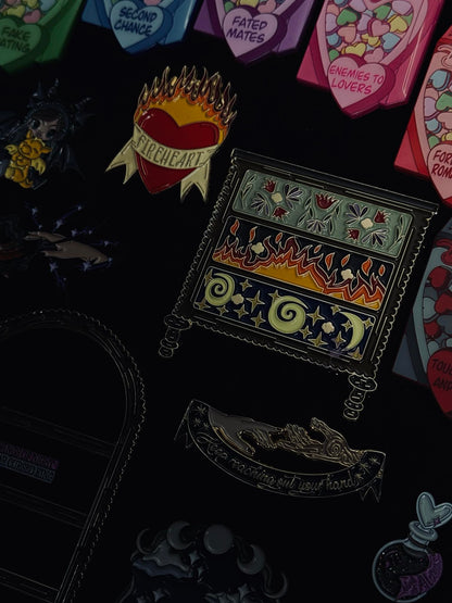 2023 Collection Pins (SJM, Fourth Wing, Crowns of Nyaxia and more}